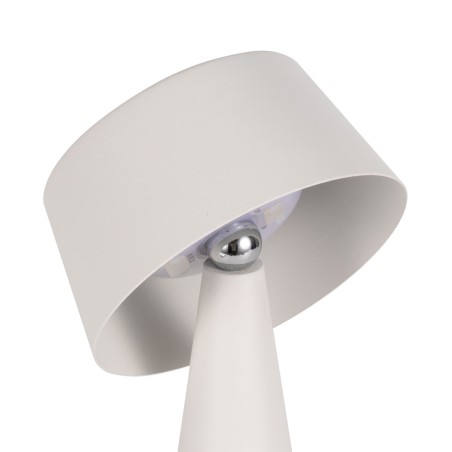 Meri White Solar Rechargeable LED Table Lamp (3W)