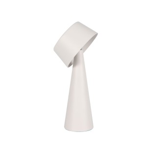 Meri White Solar Rechargeable LED Table Lamp (3W)