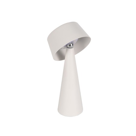 Meri White Solar Rechargeable LED Table Lamp (3W)