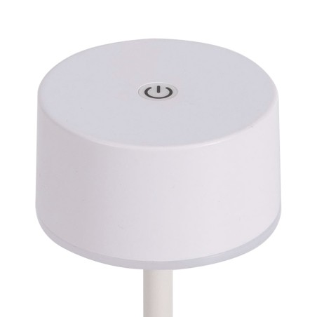 Meba White Rechargeable LED Table Lamp (2W)