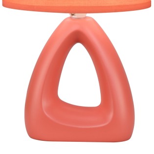 Elor Orange Table Lamp