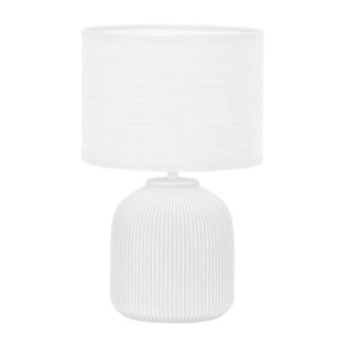 Larna White Table Lamp