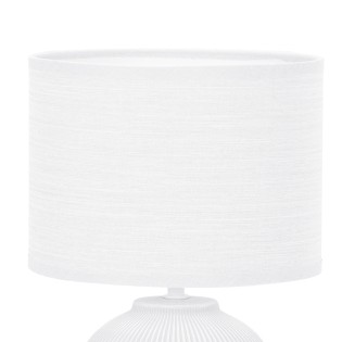 Larna White Table Lamp