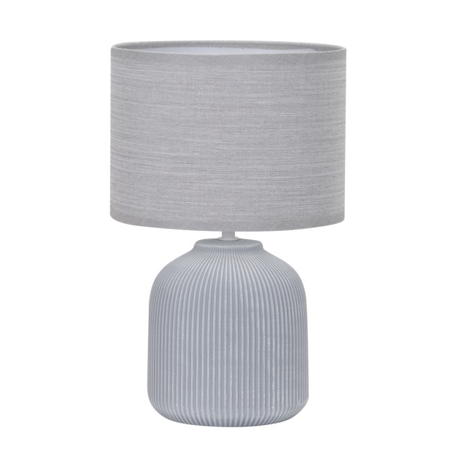 Larna Grey Table Lamp