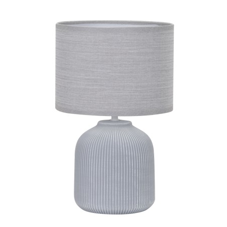 Larna Grey Table Lamp