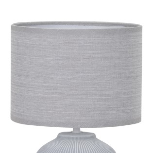 Larna Grey Table Lamp