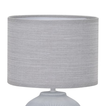 Larna Grey Table Lamp