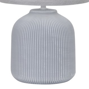Larna Grey Table Lamp