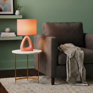 Elor Orange Table Lamp