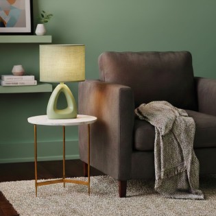 Elor Green Table Lamp