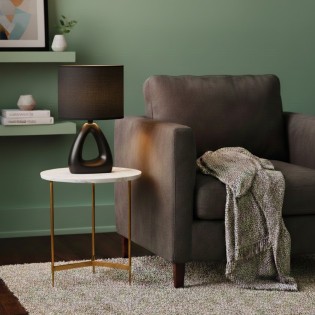 Elor Black Table Lamp