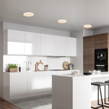 LED Ceiling Flush Light Vic 35 3000K (32W)