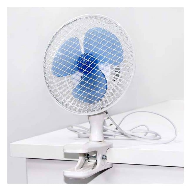 Fan for Table with clip-clamp fastening