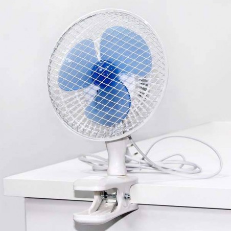 Ventilador de Mesa con Clip-pinza sujeción