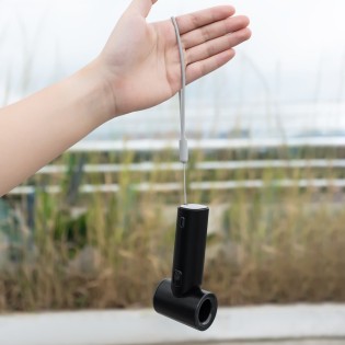 Chill Black Handheld Fan, 5 Speeds