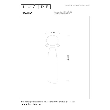 Lámpara de mesa Figaro II