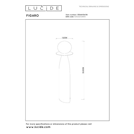 Lámpara de mesa Figaro III