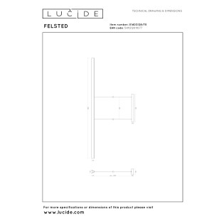 Felsted LED Pendant Lamp (28W)