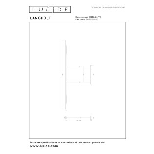 Langholt LED Pendant Lamp (28W)