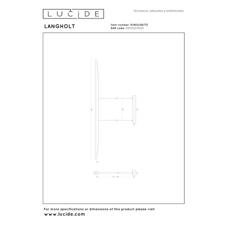 Langholt LED Pendant Lamp (28W)