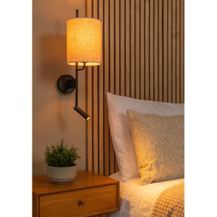 Aplique de pared con lector Magic