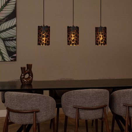 Lámpara colgante Almelo I (3 luces)