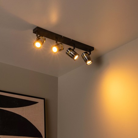 Regleta de techo Upton (4 luces)