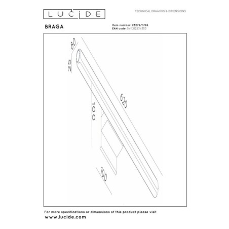 LED Wall Sconce Braga (10W)