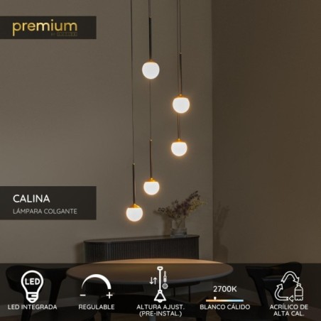 Calina LED Pendant Lamp (5x8.2W)