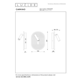 LED Wall Sconce Carmino (12W)