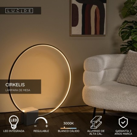 LED Table Lamp Cirkelis (24W)