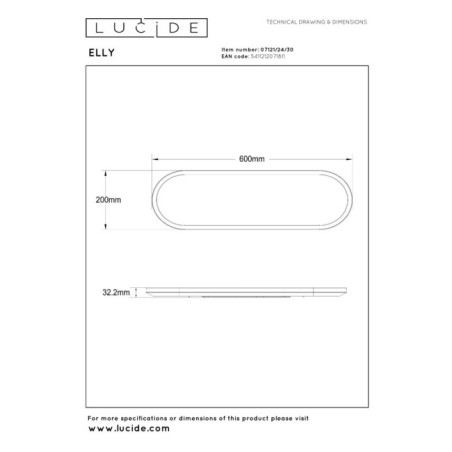LED Ceiling Panel Elly (24W)