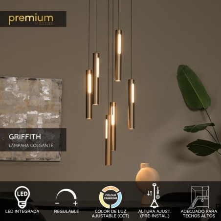 Griffith LED Pendant Lamp (6x6W)