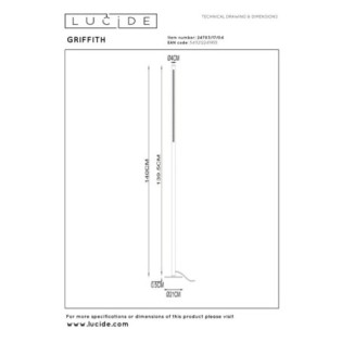 Griffith LED Table Lamp (18W)