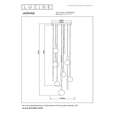 LED Hanging Lamp Jasmine (4.5W)