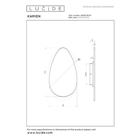 LED Wall Sconce Kamien (11W)