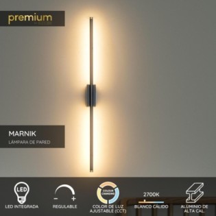 Aplique de pared LED Marnik...