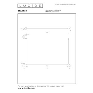 Marnik LED Pendant Lamp (22W)