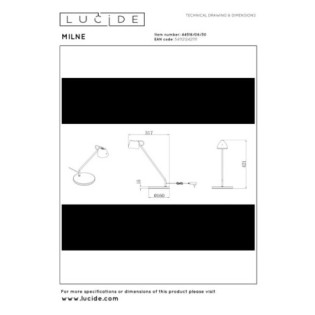 Milne LED Desk lamp (8W)
