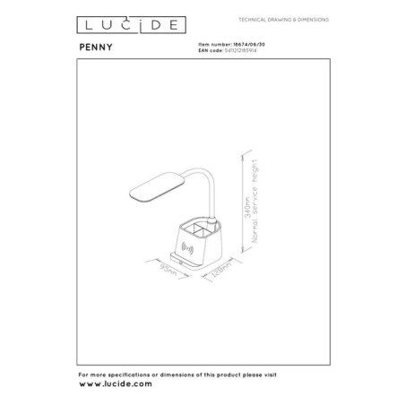 LED Desk Lamp Penny (4.7W)