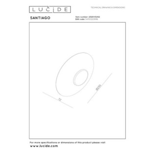 LED Wall Sconce Santiago (10W)