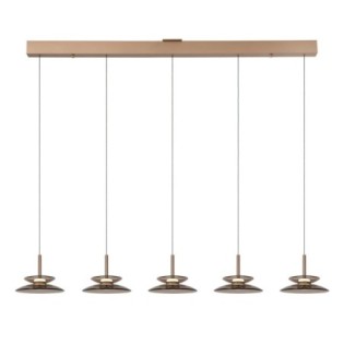 LED Pendant Lamp Santiago (5x10W)