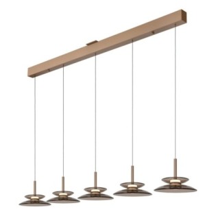LED Pendant Lamp Santiago (5x10W)