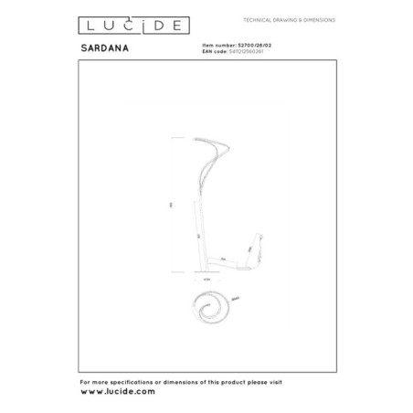 LED Table Lamp Sardana (28W)