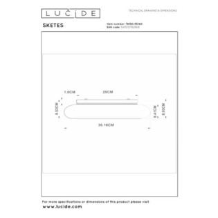 LED Ceiling Panel Sketes (18W)