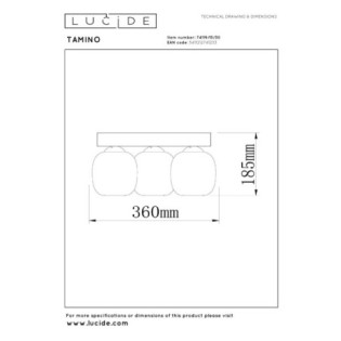 LED Ceiling Panel Tamino (3x5.6W)