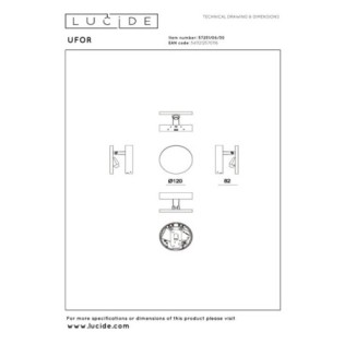 LED wall lamp Ufor (5.8W)