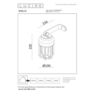Outdoor LED Wall Light Wells (5W)