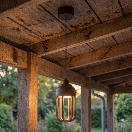 Wells LED Outdoor Pendant Lamp (8W)