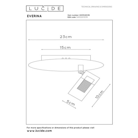 Everina LED Ceiling Light (5W)